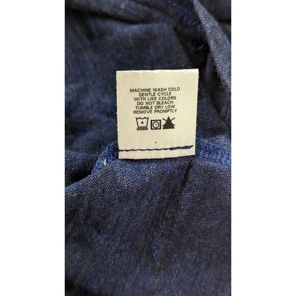 Lanston Womens Size Medium Navy Short Sleeve V-Neck Ruched Midi T-Shirt Dress - Picture 10 of 10